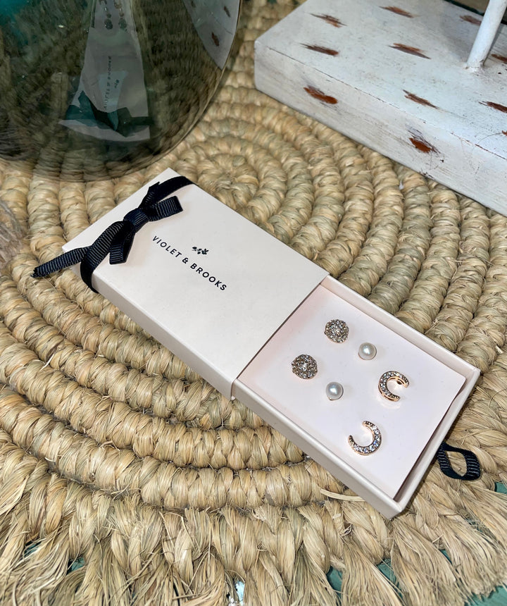 Amelia Earring Gift Trio