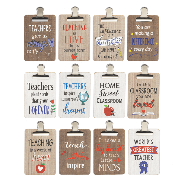Teacher ~ Love ~ Inspire Mini Clipboards