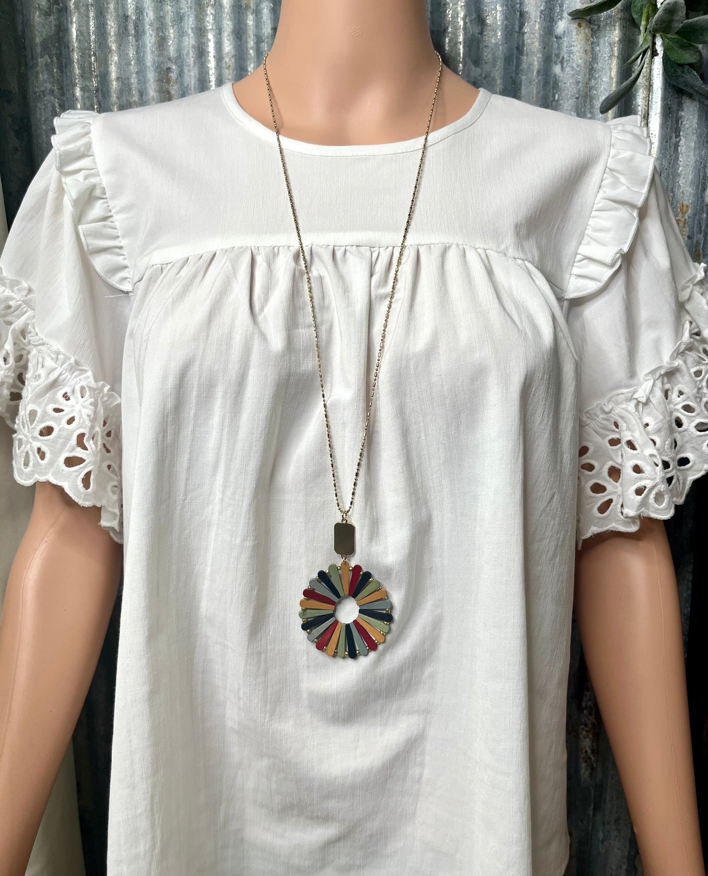 Multi Circle Necklace