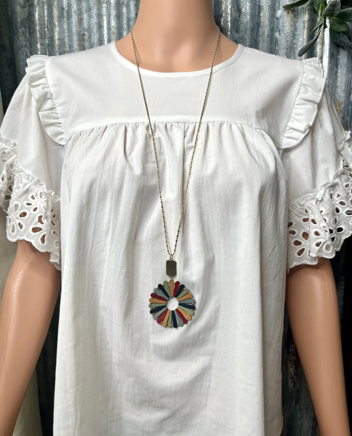 Multi Circle Necklace