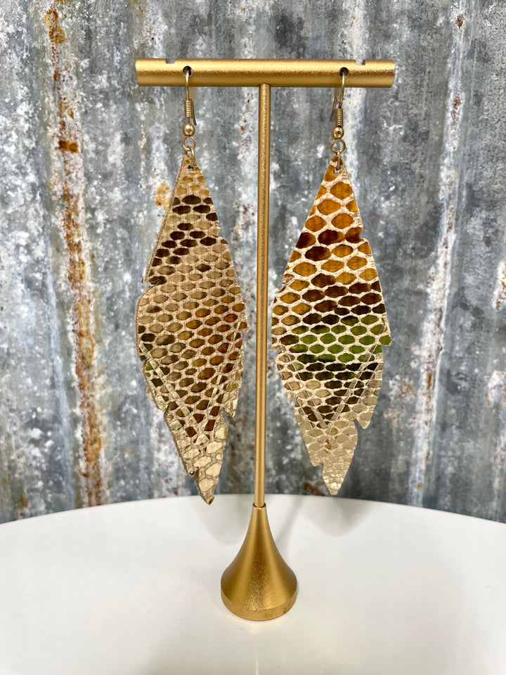 Snakeskin Earrings
