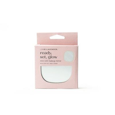 Ready, Set, Glow Mini LED Makeup Mirror