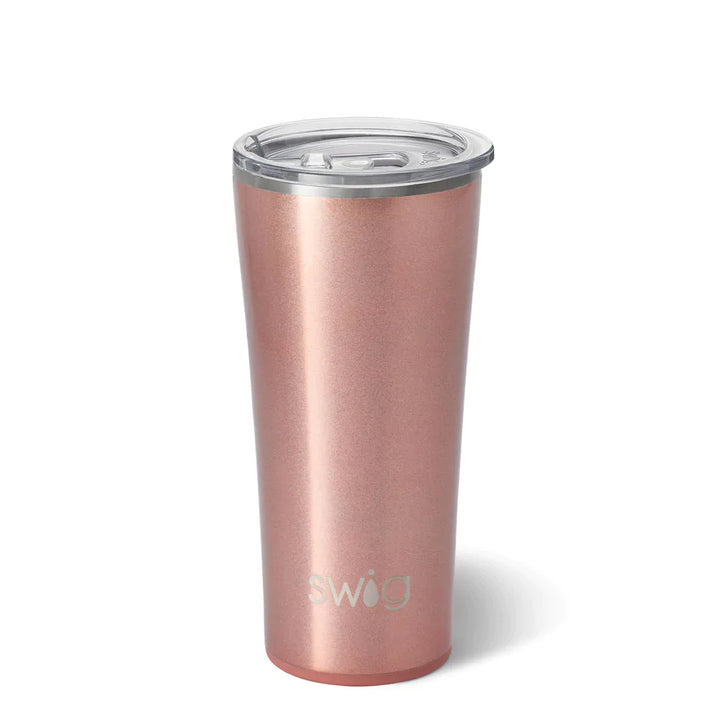 Shimmer Rose Gold Tumbler