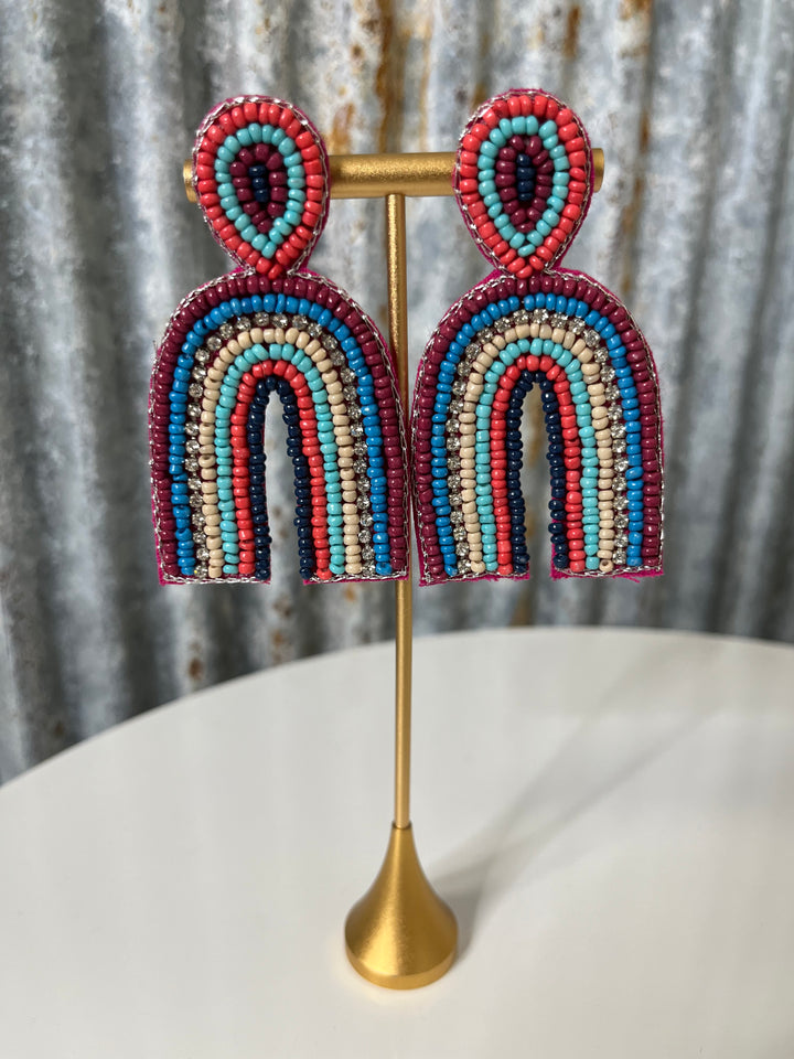 Glitz Rainbow Earrings