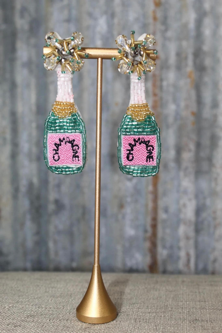 Pop the Champagne Earrings