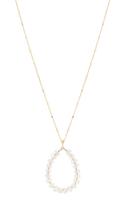 Crystal Teardrop Necklace