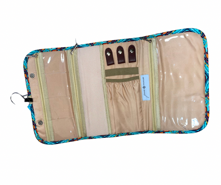 Makeup organizer with hanging hook