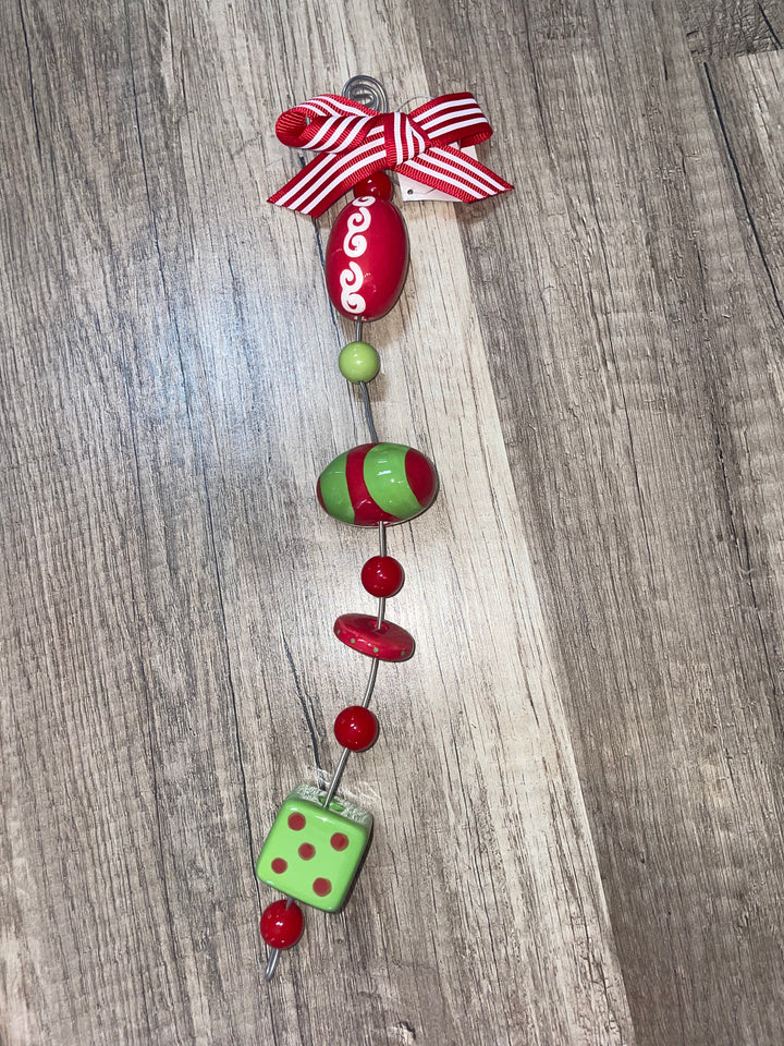 Bendable Beaded Christmas Ornament