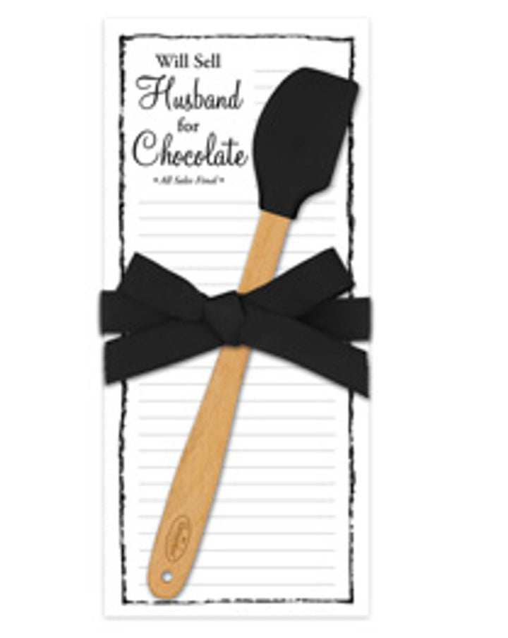 50 Sheet Magnetic Notepad Mini Silicone Spatula