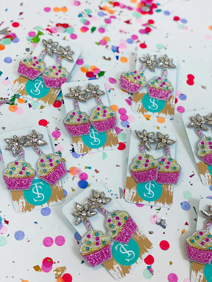 Cupcake Earrings