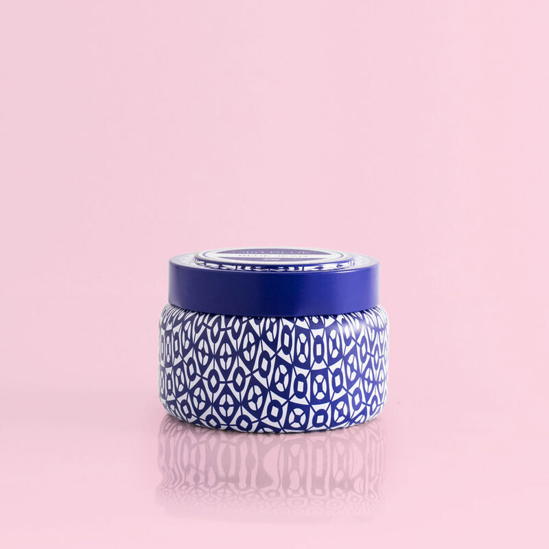 8.5 OZ PRNTED TRAVEL TIN, COCONUT SANTAL