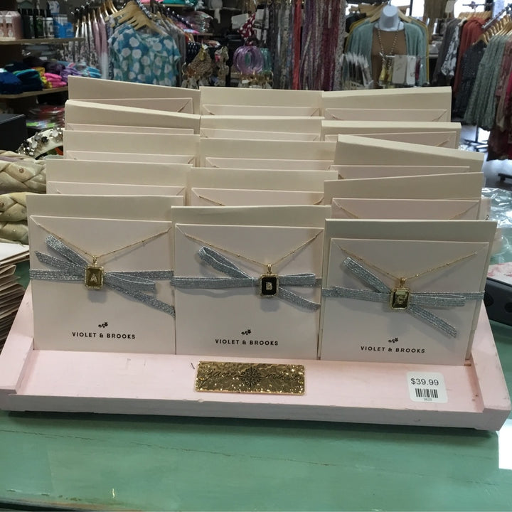 Clara Initial Necklace