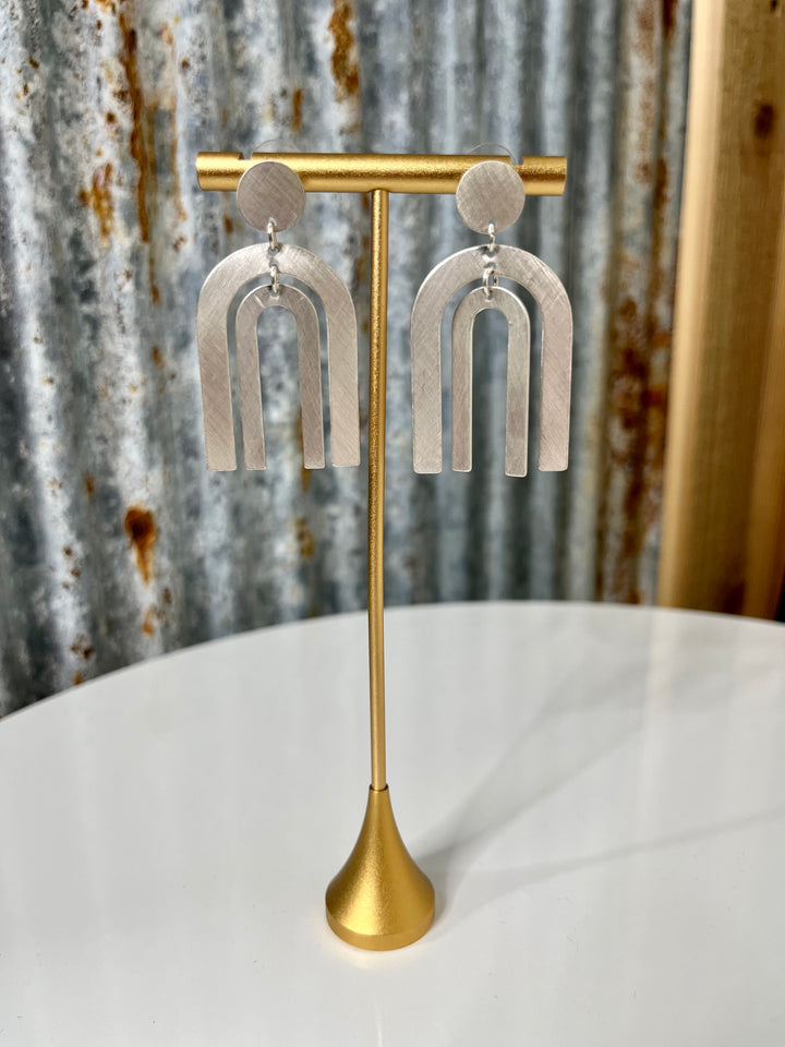 Rainbow Metal Earring