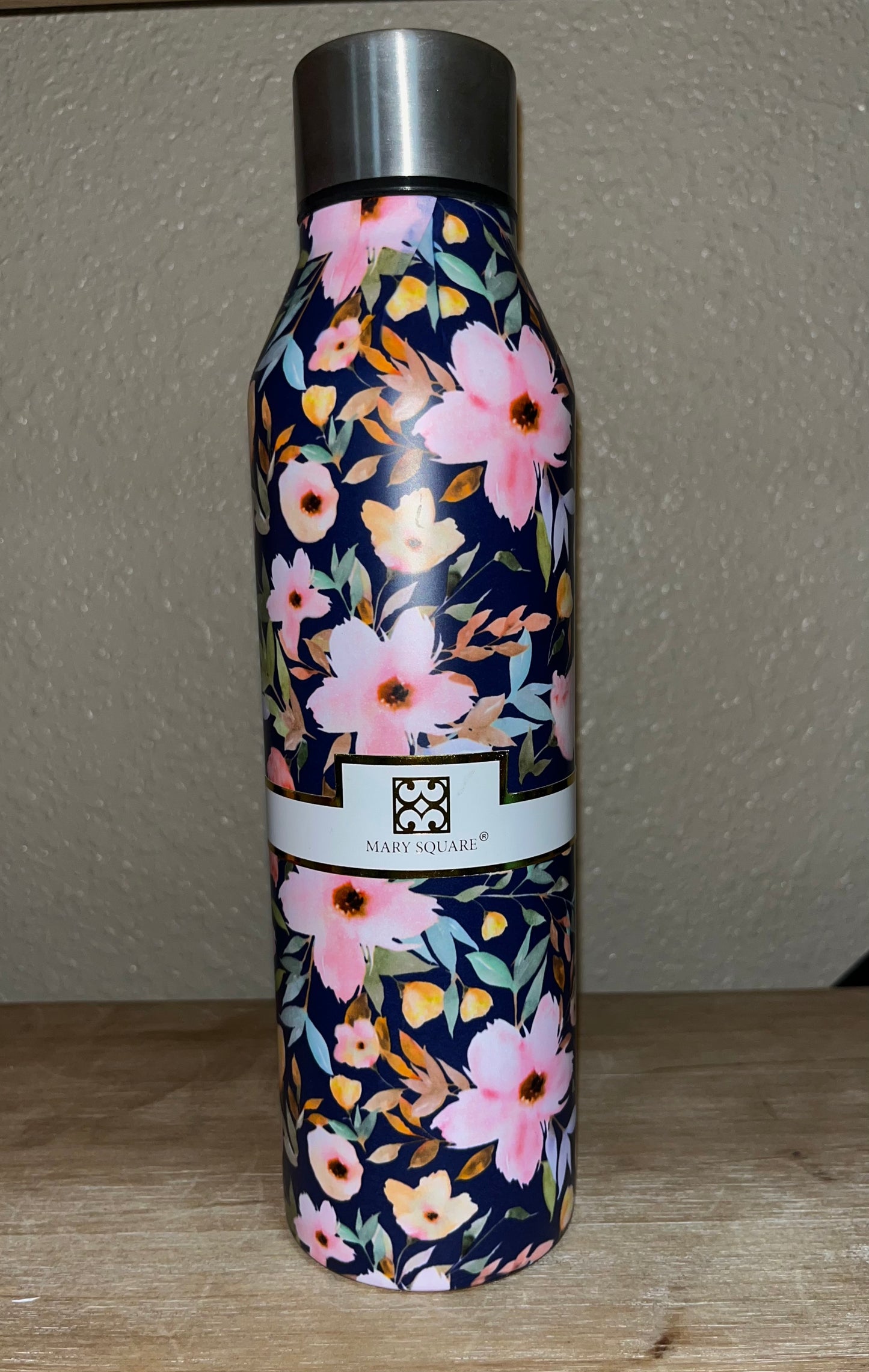 Floral Insulated Water Bottle