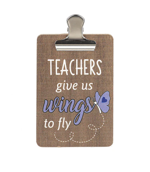 Teacher ~ Love ~ Inspire Mini Clipboards