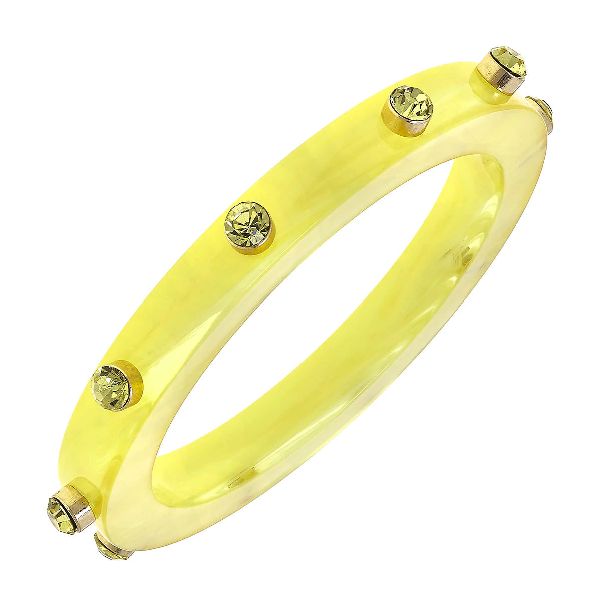 Renee Resin & Rhinestone Bangle