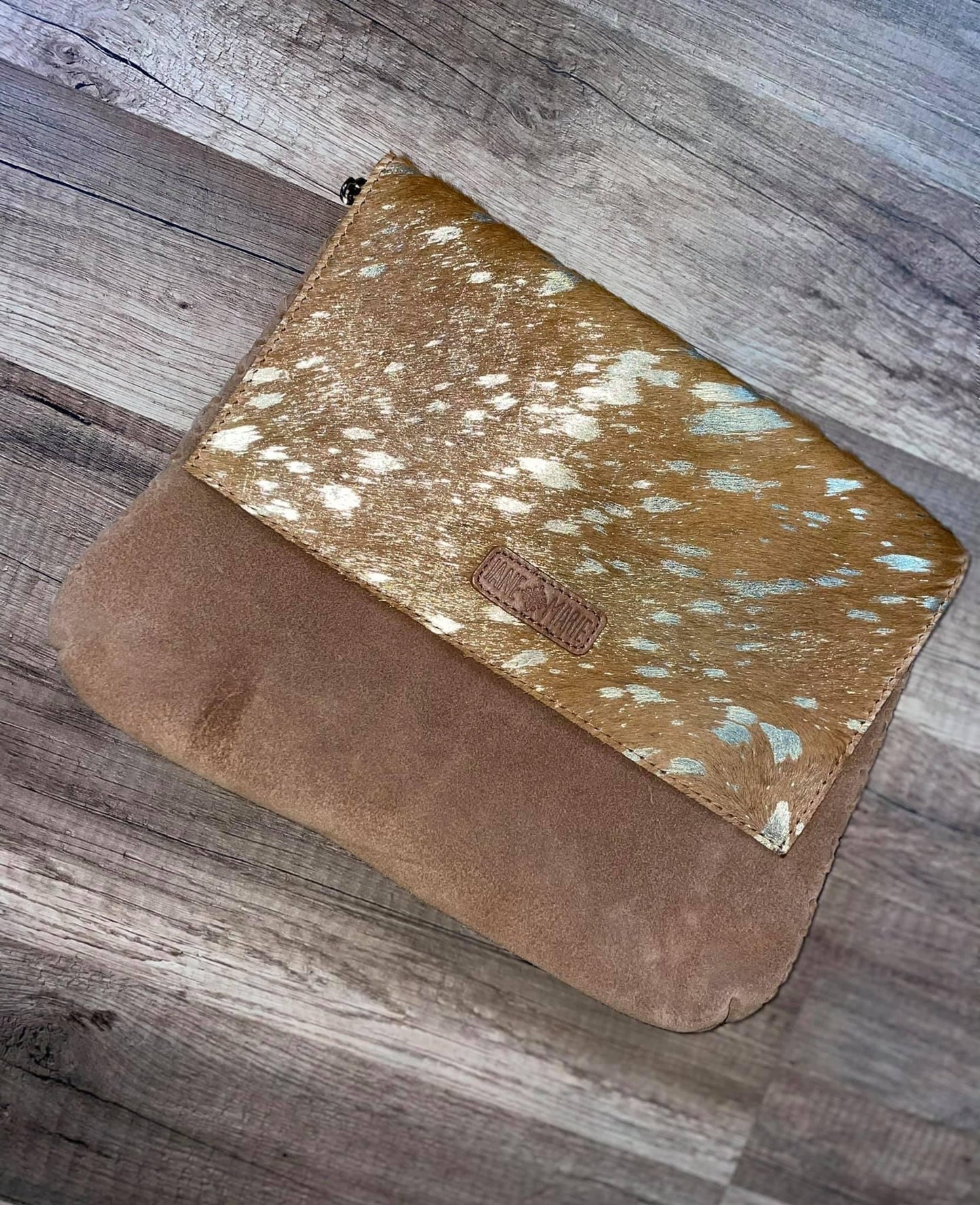 Leather Cowhide Crossbody Purse