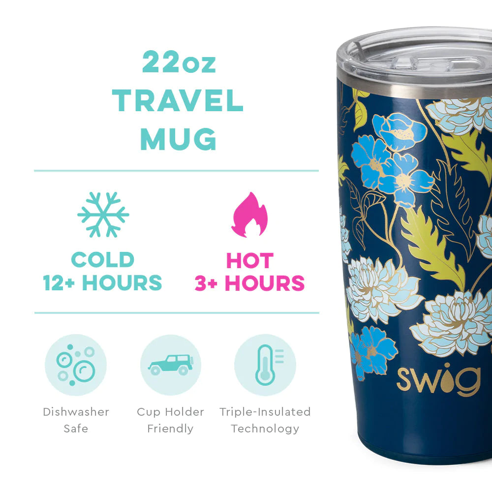 Water Lily Travel Mug