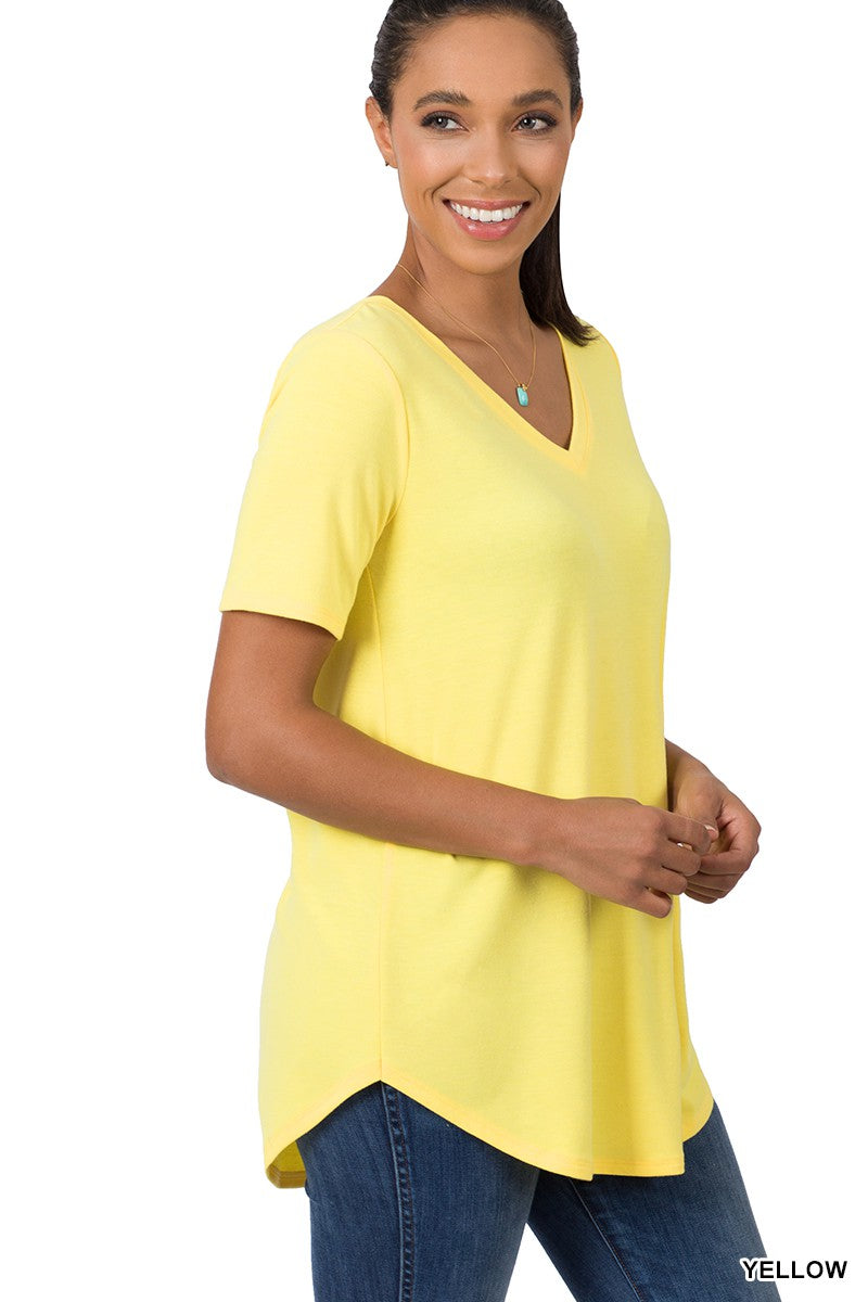 V Neck Soft Top