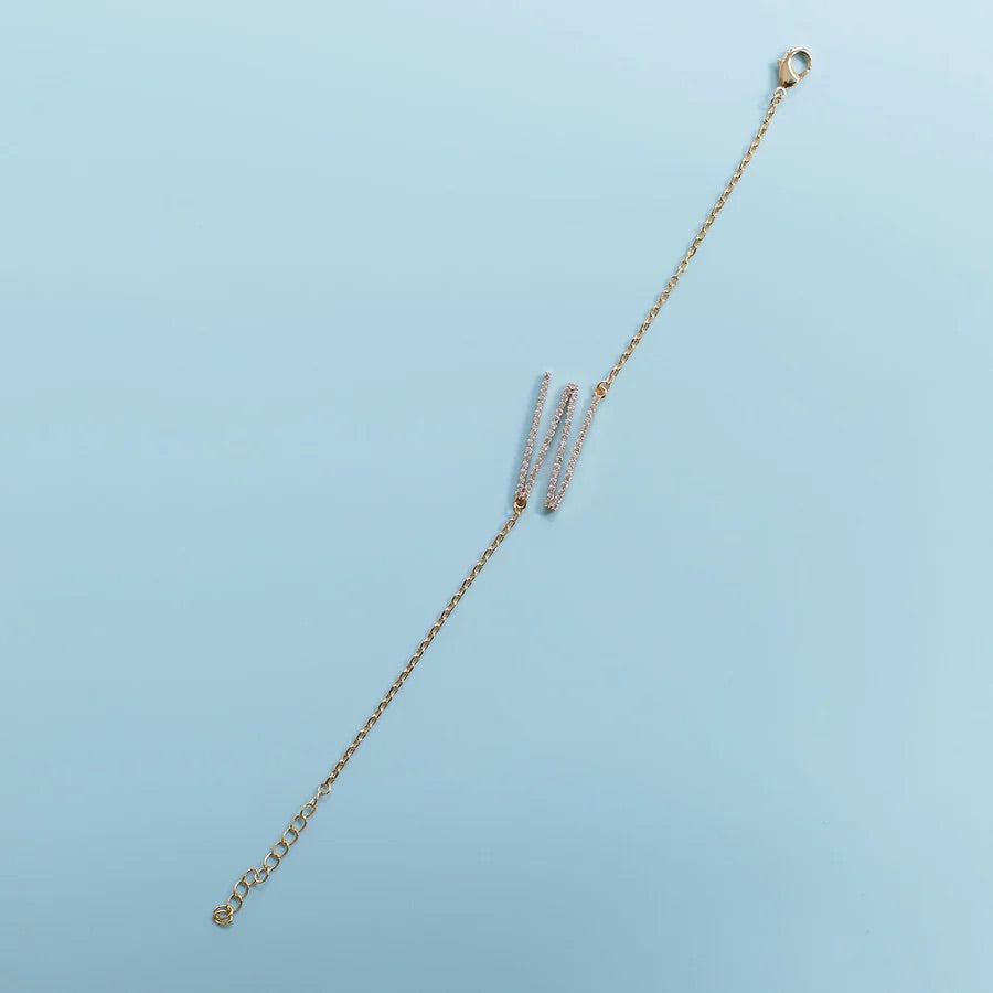 Luxe Teresa Initial Bracelet