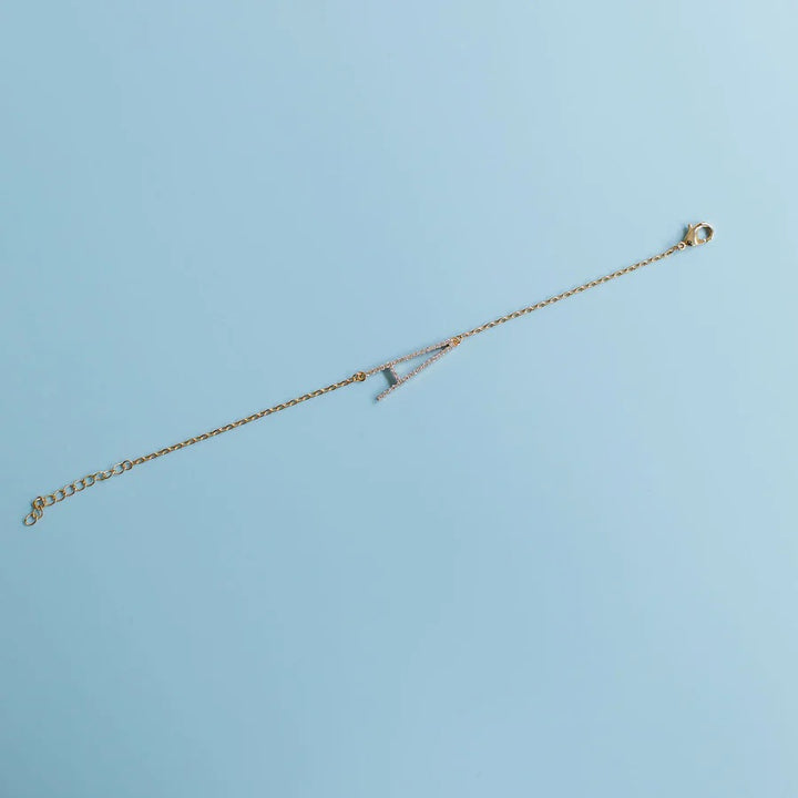 Luxe Teresa Initial Bracelet