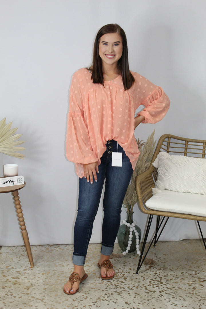 Dark High Rise Button Skinny Jeans