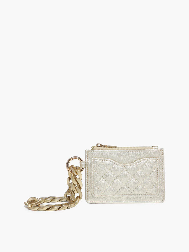 Rhodes Quilted Bangle Wristlet