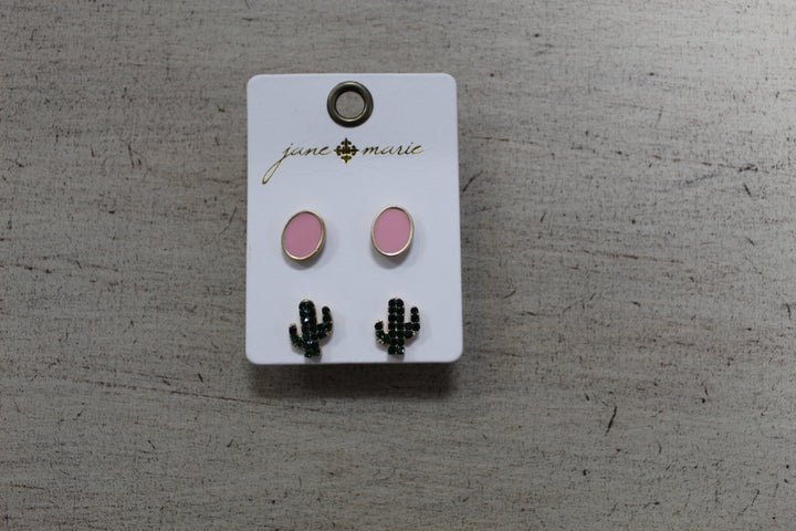2pc Stud Earrings