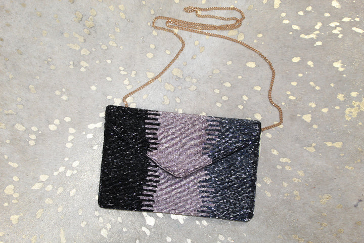 Glitter Beaded Clutch/Purse