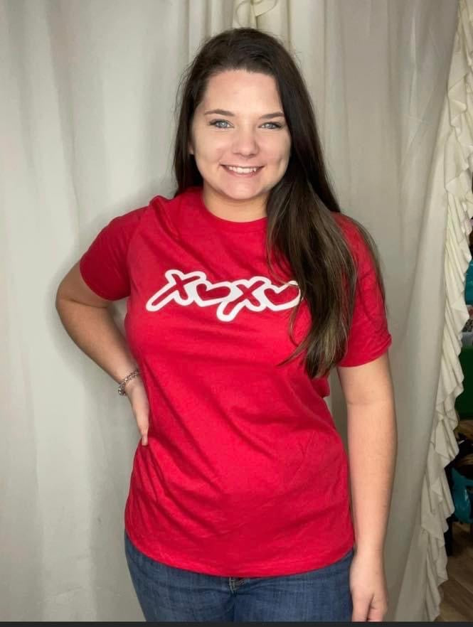 Red Xoxo T-Shirt