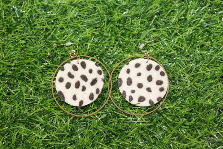 Spotted Fur Earrings