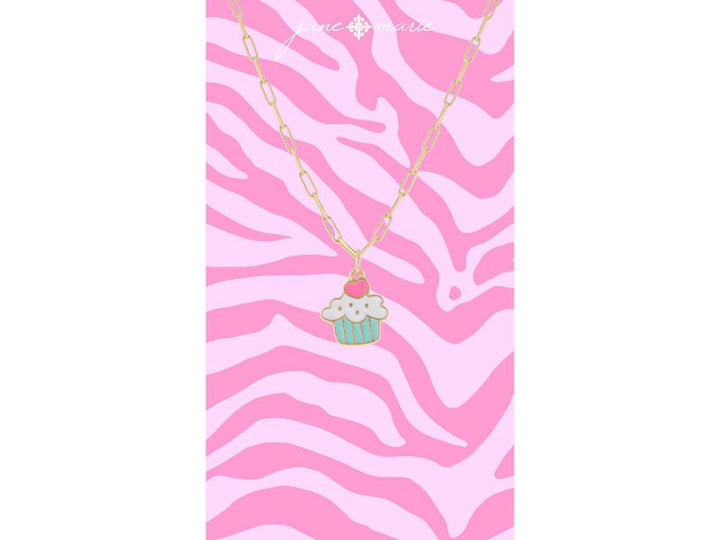 Cupcake Necklace