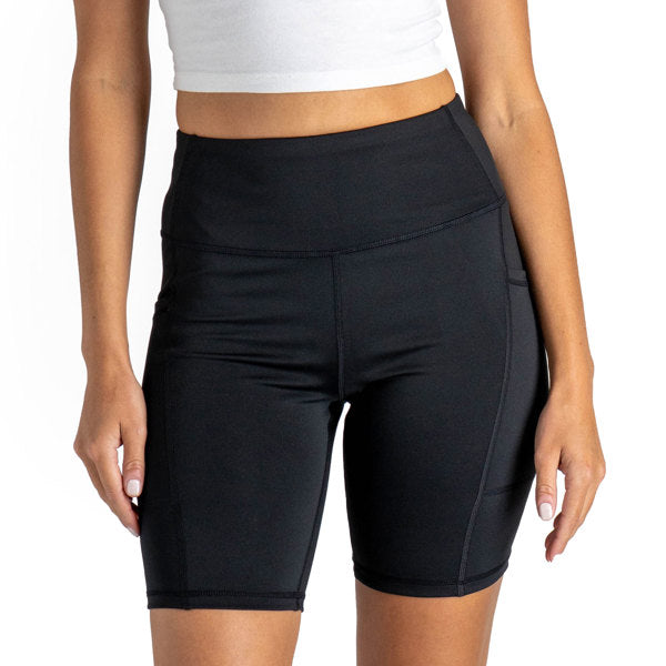 Black Crossover Bike Shorts