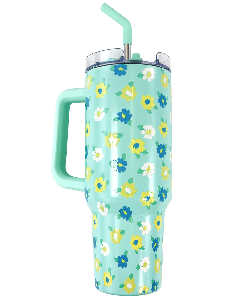 Simply Southern 40 oz Tumbler - Flowers