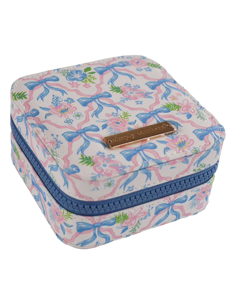 Simply Southern Ribbon Travel Jewelry Case – Uniquely Southern Boutique ...