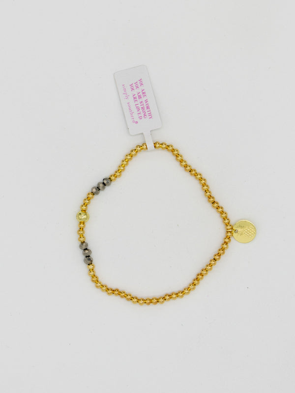 Simply Southern Gold Beaded Bracelets| CLR