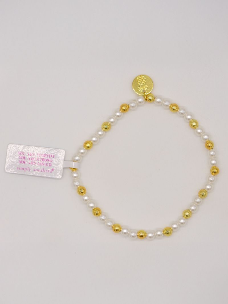 Simply Southern Gold Beaded Bracelets| PRL
