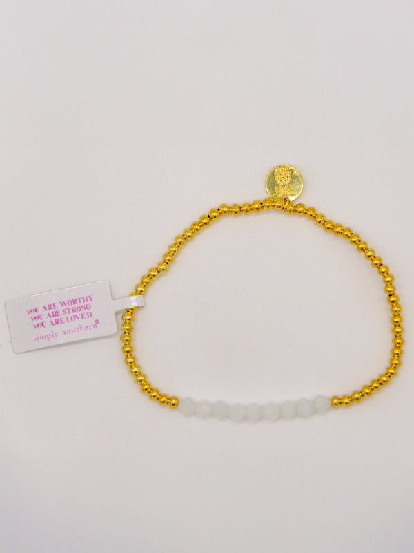 Simply Southern Gold Beaded Bracelets| PRL