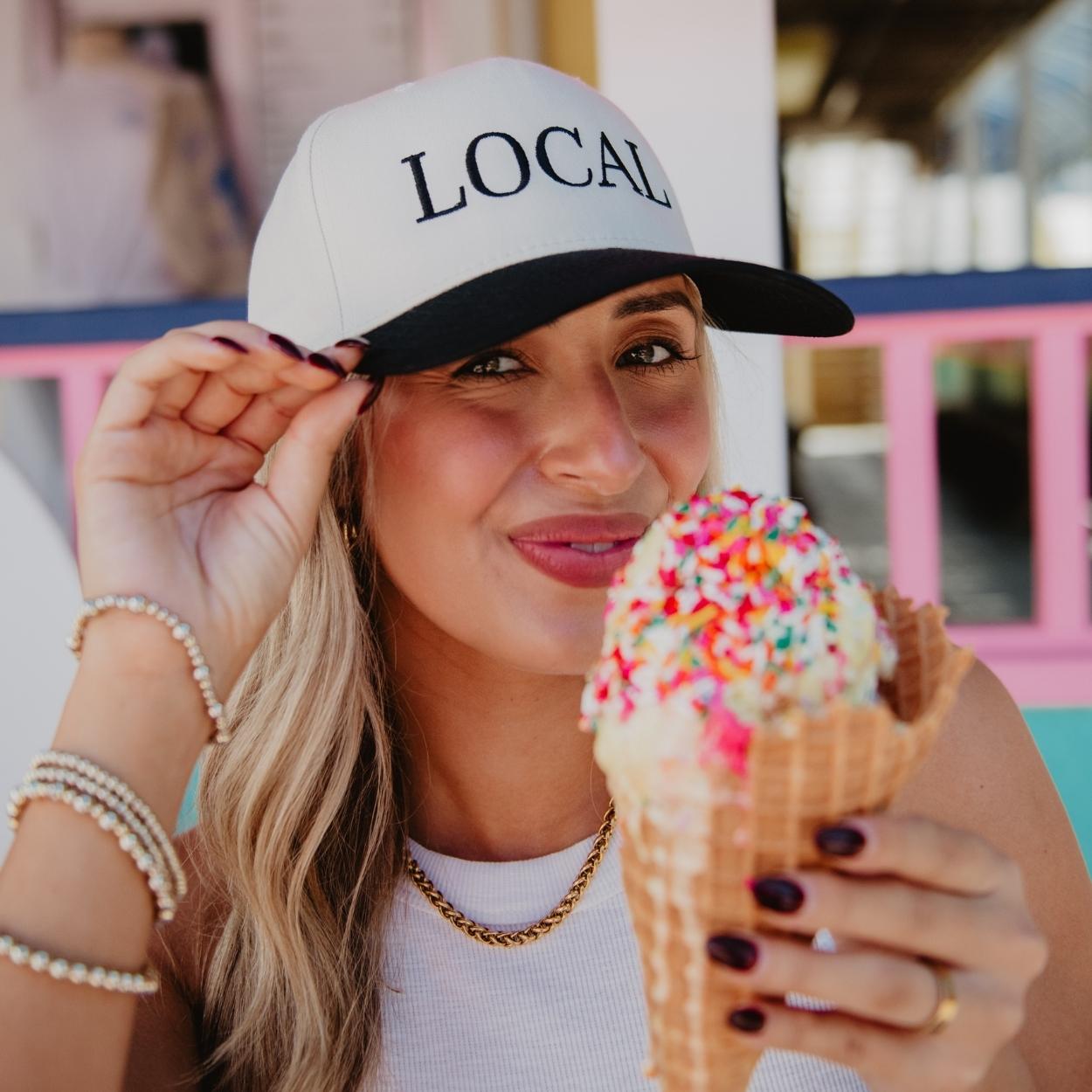 Local Two-Toned Vintage Hat