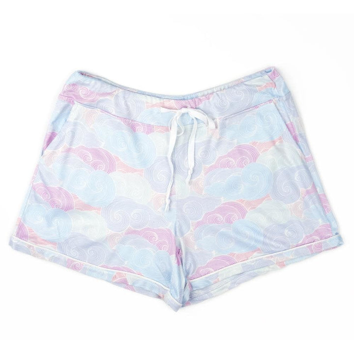 Pink/Blue Swirl Lounge Shorts