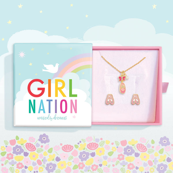 Sweet Petite Necklace and Studs Gift Set