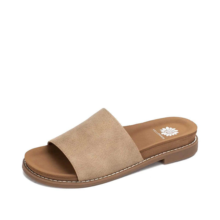 Kalo Slide Sandals - Taupe