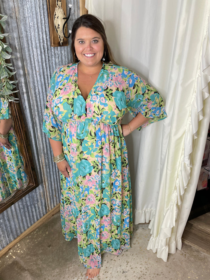 Better With You Maxi Dress - Curvy