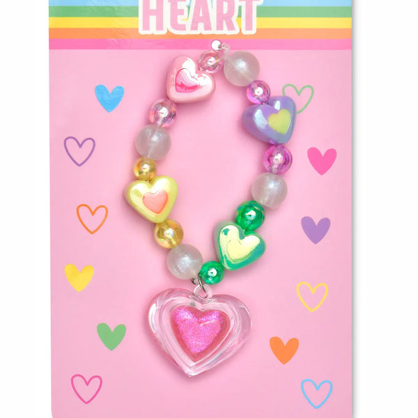 Heart Lip Gloss Bracelet