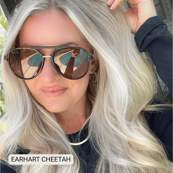 Earhart - Women’S Aviator Sunglasses–Polarized Everyday Chic