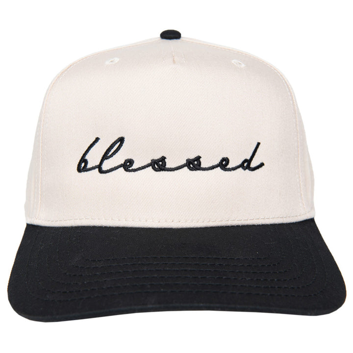 Blessed Two-Toned Vintage Hat