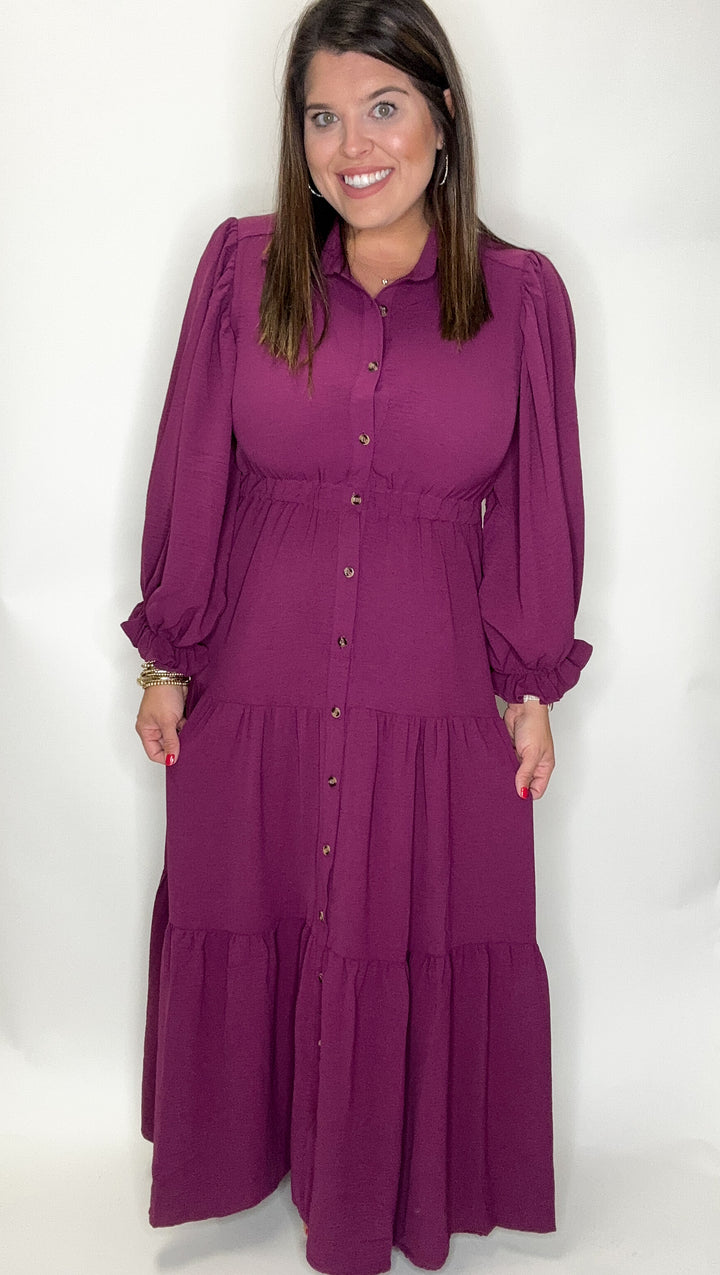 Vineyard Kisses Maxi Dress