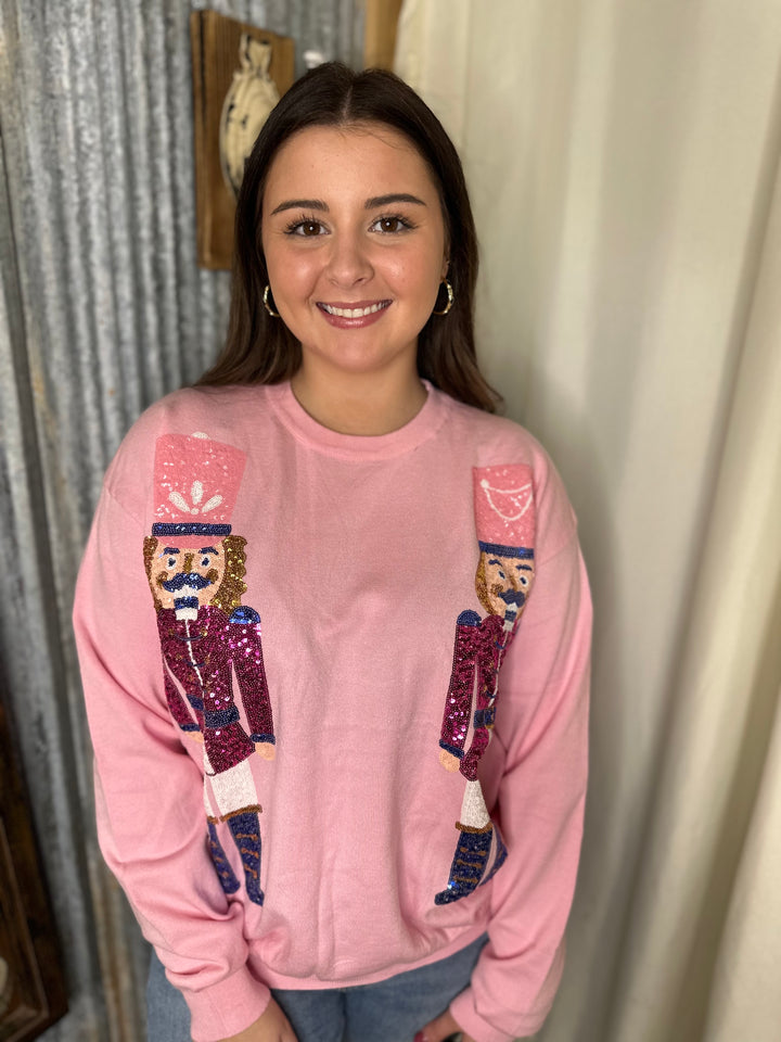 Pink Nutcracker Sweatshirt