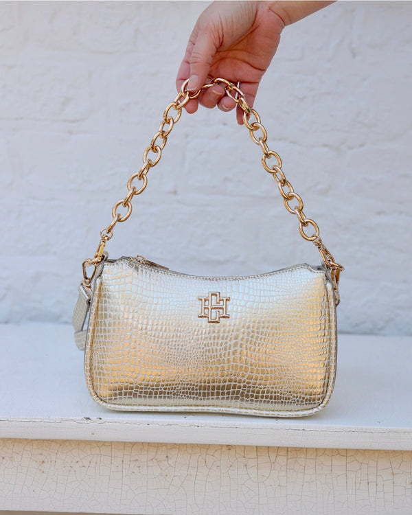 Joan Crossbody| Gold EC