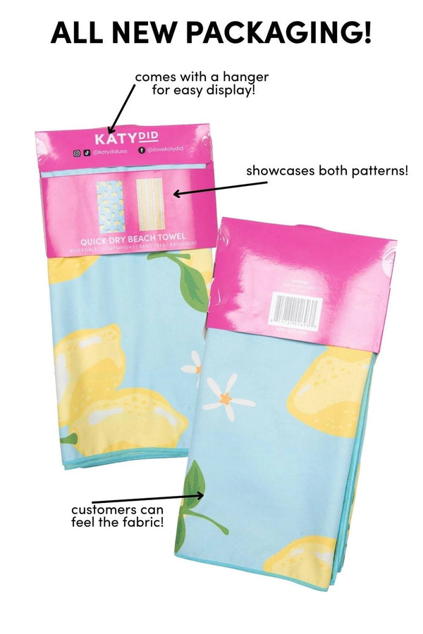 Groovy Flower Microfiber Reversible Beach Towel